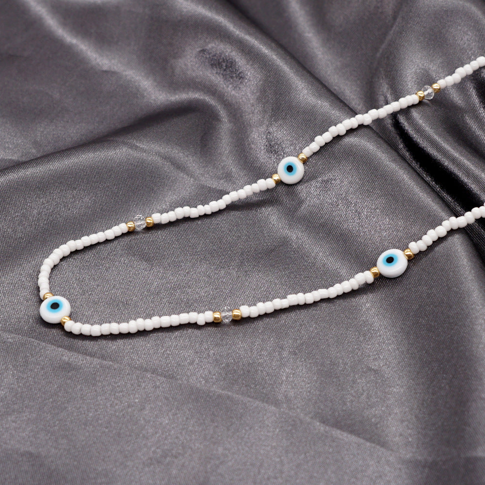 Wholesale Boho Beaded Glass Necklace